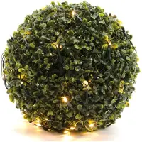 Lumineo Decoris Verlicht Net Voor Struiken 60 Led - Warm Wit - Diameter 35cm