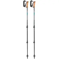 LEKI Legacy Wandelstokken Light-Anthracite/Petrol/Dark-Anthracite