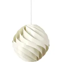 Gubi Hanglampe , Turbo, dimbare, Wit, Woonkamer, Aluminium, Designer