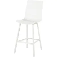 Hartman Tuinstoel Sophie Wave Barstool Royal White Frame Royal White Seat
