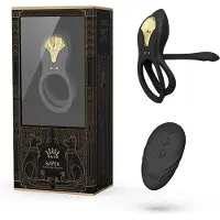 Zalo Vibrerende Cockring met Afstandsbediening - Met App Bediening - 8 Standen - Krachtige Vibratie - Fits All - Fluister Modus - Zijdezacht Siliconen - Penisring