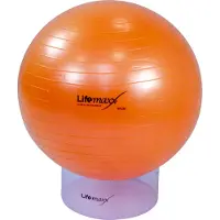 Lifemaxx Gymball - Anti-Burst Fitnessball - 65 cm - Oranje