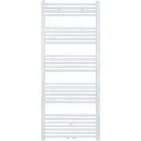 Klea Handdoekradiator Middenonderaansluiting 1200x500mm 537 Watt Wit