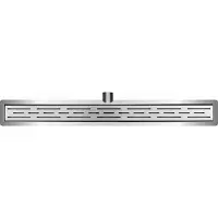 Klea 3e Generatie RVS Douchegoot 70x7cm Met Flens En RVS Sifon En Filter