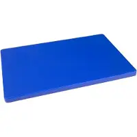 Hygiplas Kleurcode Lage Dichtheid Snijplank 2x45x30cm Blauw DM005 - Dikke Plank - Horeca