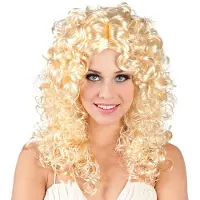 Boland Pruik blond krul Norah