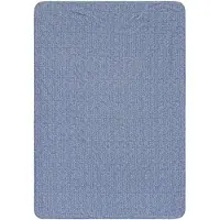 Noppies Teddy Fancy Dot reversible ledikantdeken teddy 100x140 cm Colony Blue unisex