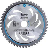 Kwb 588254 Hardmetaal-cirkelzaagblad 216 x 30 x 1.3 mm Aantal tanden: 48 1 stuk(s)
