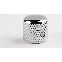 Boston KCH-210 Metalen Dome Knop - Chroom 19mm met Setschroef