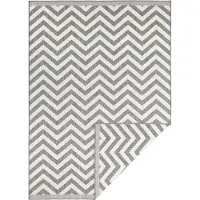 NORTHRUGS Vloerkleed Palma Rechthoekig - grijs creme 160 x 230 cm