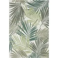 NORTHRUGS Buitenkleed Vai - Creme / Groen 80 x 150 cm
