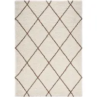 Mint Rugs | Vloerkleed Feel velvet polypropyleen bruin 80x150 cm rechthoekige vloerkleden | NADUVI