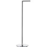 Smedbo Reserverolhouder / Toiletrolhouder Outline Lite Rond 14,5x17x61,5 cm RVS Gepolijst