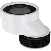 Boss & Wessing Afvoermanchet Toilet BWS Flex Excentrisch 6 cm