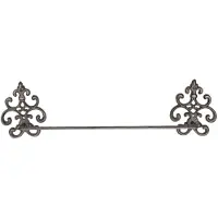 Clayre & Eef Bruine Handdoekhouder 58*6*15 cm 5Y0538