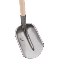 Kippers Rijssen – Bats – Maat 00 – Blank gepolijst – Essenhouten steel – 110 cm
