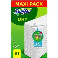 Swiffer Sweeper vloerdoekjes navulling (51 doekjes)