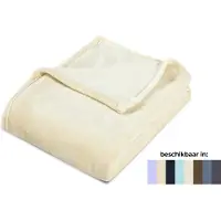 Dreamhouse Plaid - Fleece - 150x200 cm - Creme