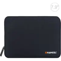 Haweel Bescherm-Opberg Hoes Etui Pouch Sleeve geschikt voor iPad Mini. Zwart