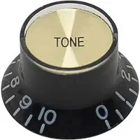 Boston KB-132-T Bell Knop SG Model – Zwart met Gouden Dop