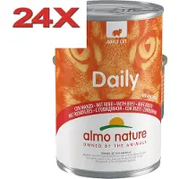 Almo Nature Dailymenu - Kattenvoer Blik - Rund - 24x400gr