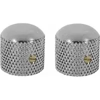 Fender 992056000 Tele Vintage Knoppen - Chrome Domes voor CTS-as (2 stuks)