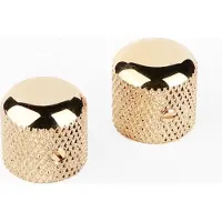 Fender Vintage Dome Knoppen voor Telecaster - Goud, Set van 2