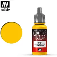 Vallejo Hobbyverf Acrylverf - 72007 Game Color - Gold Yellow - Acryl - Verf flesje - 18 ml