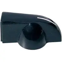 Boston KB-150 Zwarte Chicken Head Pointerknop