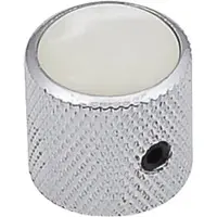 Boston KCH-236 chrome dome knob met parelmoer inleg 18x18mm