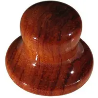 Boston KWB-340 Houten Belknop in Hoedmodel - 25x19mm Bubingga