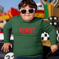 B&C Foute Kersttrui Groen Kind - Kerst Red (5-6 jaar - MAAT 110/116) - Kerstkleding voor jongens & meisjes