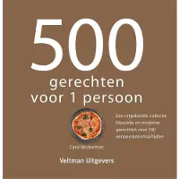 Veltman Uitgevers 500 gerechten voor 1 persoon (Hardback)