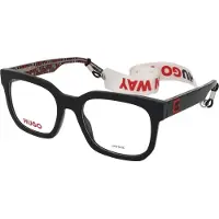 HUGO BOSS Hugo HG 1223 53/20/145 Zwarte patroon zwarte Acetaat monturen VROUW HG 1223