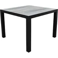 AVH-Collectie Fresno dining tuintafel 100x100xH74cm antraciet
