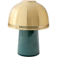 &tradition Raku SH8 tafellamp Blue Green & Bras