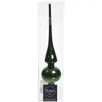 Décoris Piek Glas Glans (26cm) Pine Green