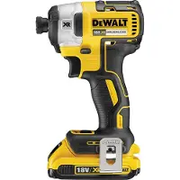 DeWalt DCF887D2-QW 18V Li-ion XR Accu Slagschroevendraaier Set (2x 2.0Ah) In TSTAK - 1/4" - Koolborstelloos