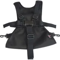 BabyDan Kinderwagenriem - Deluxe Harnas - Zwart - - OneSize - Sloten