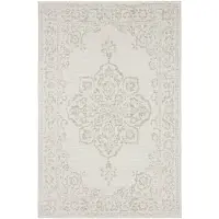 NORTHRUGS Buitenkleed Ornament - Beige 80 x 150 cm