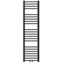 LuxeBath Badkamerradiator Sahara 300x1400 mm antraciet recht met middenaansluiting