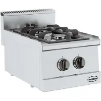 CombiSteel Base 600 Gaskooktafel 2 Br 7178.0005 - Horeca & Professioneel