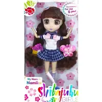 Shibajuku Girls Fashion, Girl Doll Namika With Hair & Clothing Accessories 13"