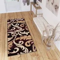 Tapiso Dream Tapijt Loper Beige Gangloper Woonkamer Maat- 100x1100