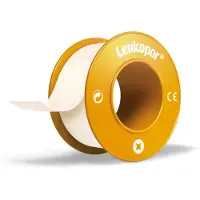 Leukopor 3x Hechtpleister 5 m x 1,25 cm