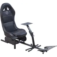 Qware Race Seat Zwart