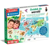 Clementoni Education - Ontdek de Wereld Puzzel