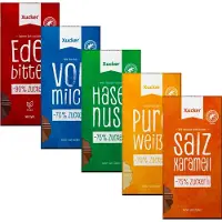 Xucker | Mix Chocolate tablet | Voordeelpakket | 5 x Tablet