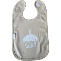 Funnies Verjaardag - slab - cupcake - geschenk - baby - peuter- knoeien