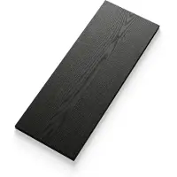 New Works plank 30x80 cm Zwart essenhout